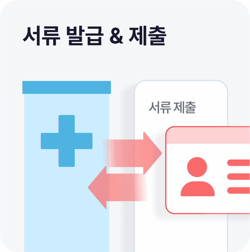 서류 발급 & 제출